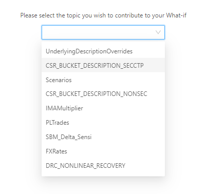 File Upload topic Selector