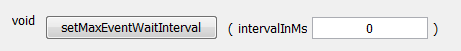 Conflation setMaxEventWaitInterval MBean