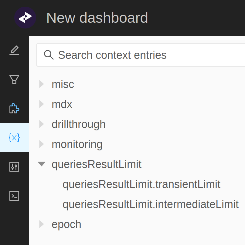 QueriesResultLimit Context Values