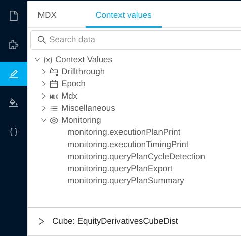 QueryPlan Context Values
