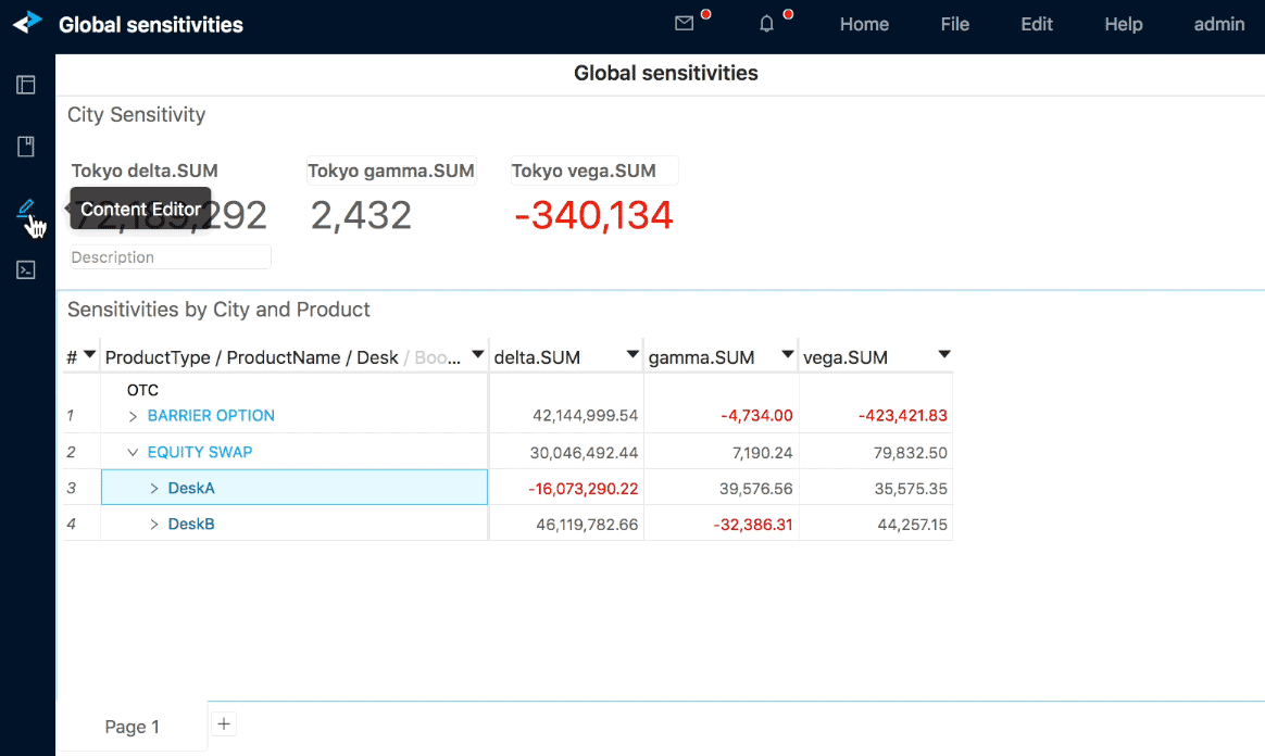 Demonstrating push/pull drawer for ActiveUI