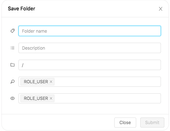 Demonstrating Folder Editor