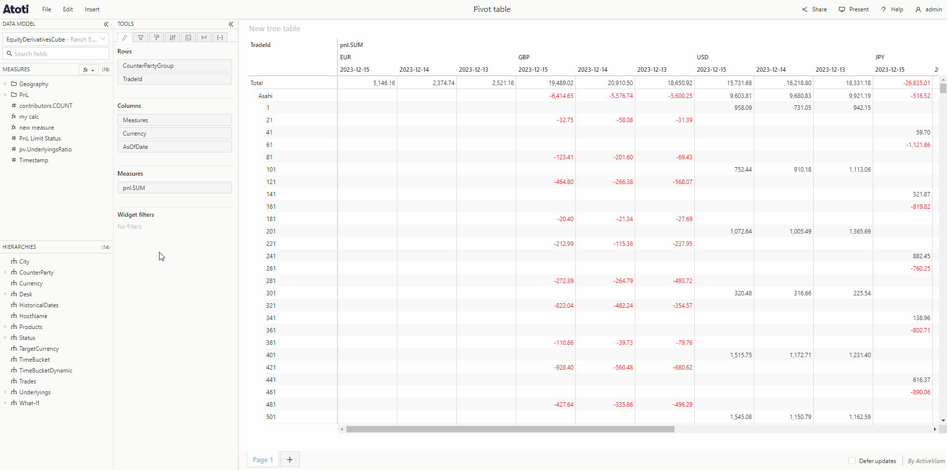 Create a filter by copying and pasting members