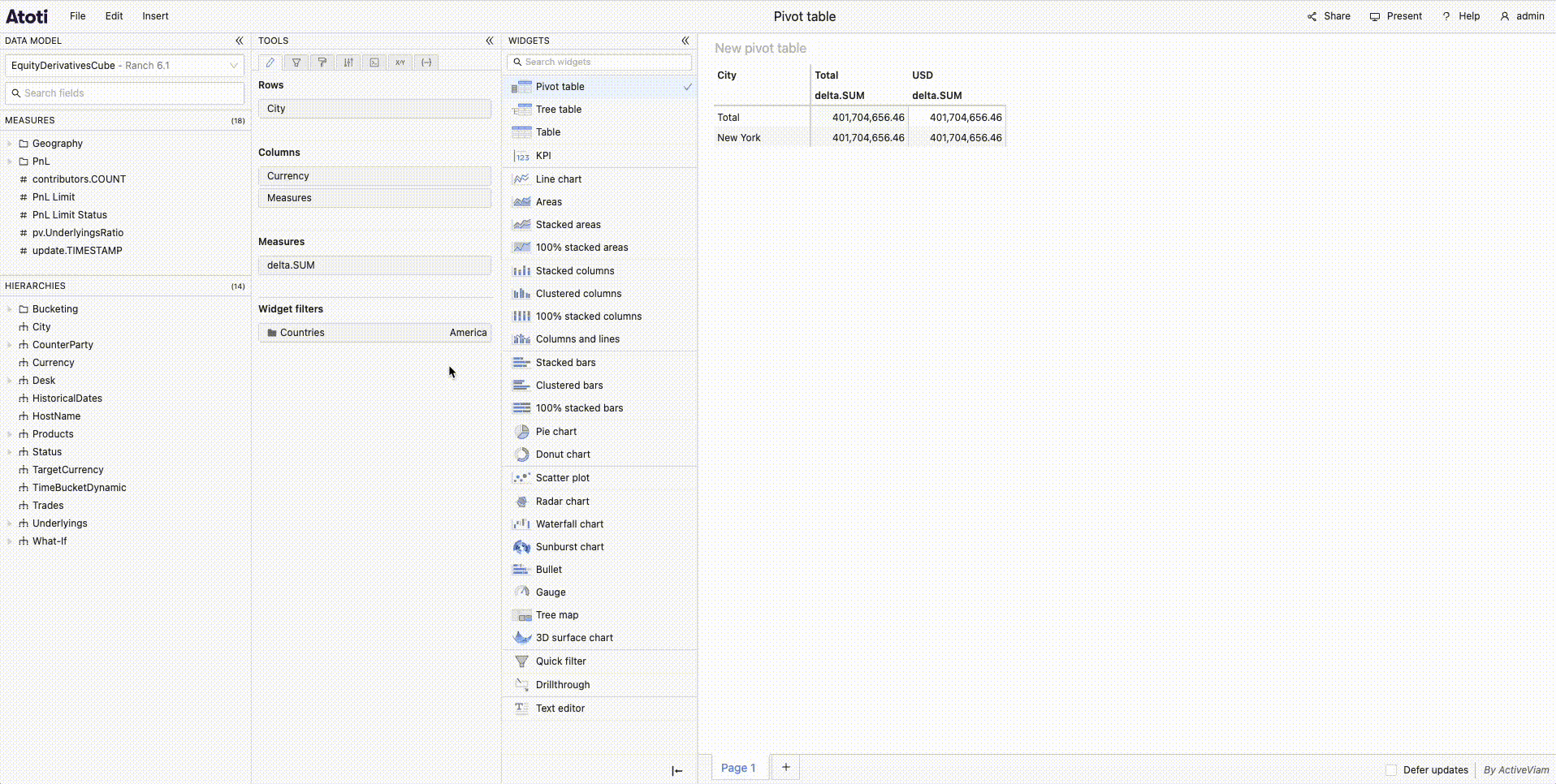 Change a filter folder